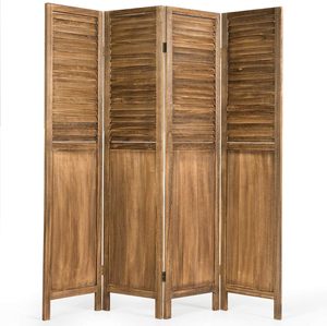 Gỗ Bảng điều khiển mặc quần áo màn hình trong nhà ngoài trời gấp riêng tư màn hình cho văn phòng nhà Barn vườn - Product Image 1