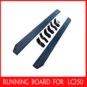 JYX Running Boards Aluminum Alloy Full <b>Set</b> For Toyota LC250 24 Model AT Transmission <b>Screw</b> Fixing - Product Image 5