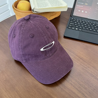 Gorra de Béisbol de 6 Paneles con Bordado de Marca Estilo Americano, Unisex, Ajustable, Estiliza el Rostro