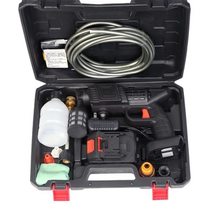 Pistolet de lavage de voiture sans fil haute puissance avec batterie au lithium 21V, moteur sans balais, jet d'eau puissant - Product Image 1