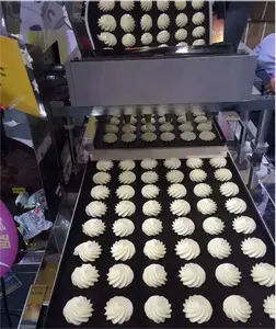 KEFAI Automatische Mini-Keks-Keks-Maschine Macaron Cookies Keksform-Maschine
