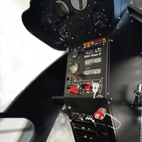 Simulateur de vol d'avion A320 FMS Trainer, cockpit en acier/métal, construction professionnelle pour dispositif d'entraînement pour l'aviation