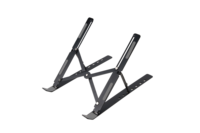 Support Ergonomique pour Ordinateur Portable OEM en Métal, Réglable sur 7 Niveaux, pour Ordinateurs Portables jusqu'à 15,6 Pouces et Tablettes