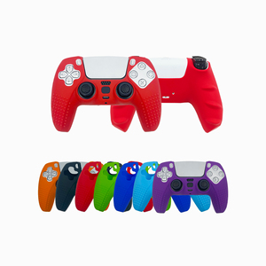 Silicone bảo vệ da Grip Bìa trường hợp đối với PlayStation 5 ps5 Dualshock trò chơi điều khiển - Product Image 1