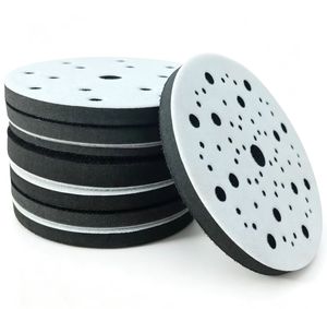 6 inç 10 mm Kalınlığında Köpük Yastık Aşındırıcı OEM Çok Delikli Esnek Sünger Ara Yüzey Pedi ÖĞÜTUCULAR 150 mm Ara Yüzey Pedi Suya Dayanıklı - Product Image 2