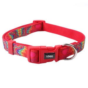 Collar de nailon suave para perros y gatos de la mejor calidad, bonito cachorro, Collar grande, mediano y pequeño para mascotas, pluma, diseño fuerte y cómodo con estampado de flores - Product Image 4