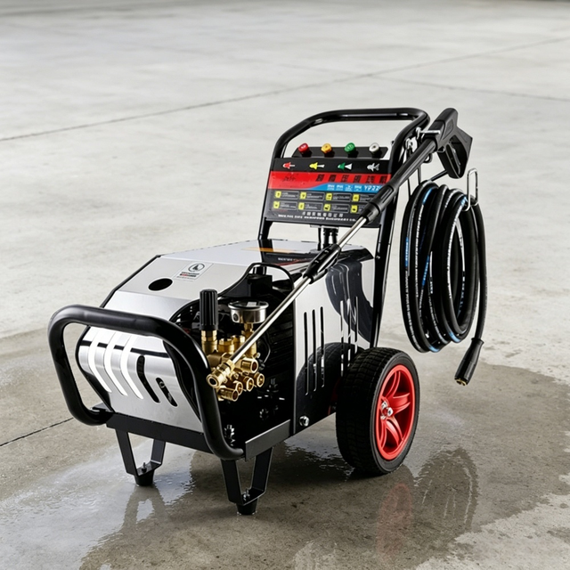 100 Bar Mini High Pressure Washer Compact Electric Car Washer for Home Garden Floor Wall Outdoor Cleaning