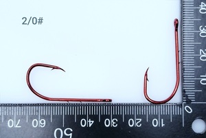 82154 baitholder móc 100 cái/túi baithkeep móc thép carbon cao móc câu cá nước mặn fishhook gói số lượng lớn - Product Image 5