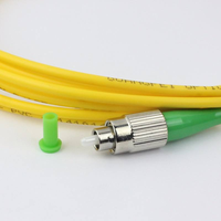 Câble de brassage fibre optique RUIARA RR-FC-A-01 FC SC APC, Jumper fibre optique monomode Simplex Duplex OS2 LSZH PVC OEM Personnalisé SM/MM