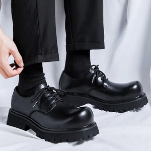 Mocassins d'hiver en PU à pampilles, couleur noire, pour <span class=keywords><strong>homme</strong></span>, confortables et durables, à enfiler, pour soirée et occasions formelles, chaussures décontractées à pampilles pour <span class=keywords><strong>homme</strong></span> - Product Image 3