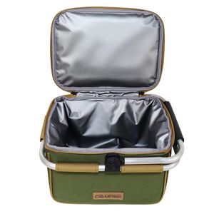 Cesta de Picnic con Tapa y Asa para Cesta de Picnic Aislada, Bolsa Refrigerante, Bolsa de Compras - Product Image 6