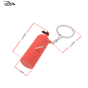 Keep <b>Diving</b> Silicone <b>Diving</b> Air <b>Tank</b> Keychain 0.75L Scuba <b>Diving</b> Accessory - Product Image 3