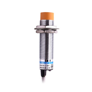 ฮูกง พร็อกซิมิตี้สวิตช์ LJ18A3-8-Z/BY PNP DC แบบสามสาย ปกติเปิด M18 เซ็นเซอร์แบบเหนี่ยวนำ ระยะตรวจจับ 8 มม. - Product Image 1