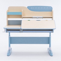 Nouvel arrivage de mobilier scolaire Kazakhstan Chaises de table d'étude ergonomiques en bois réglables pour la lecture Bureau pour enfants étudiants