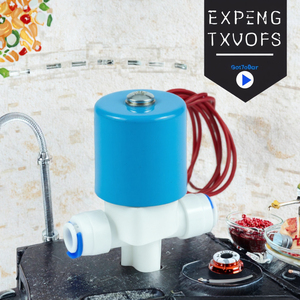 صمام كهرومغناطيسي بلاستيكي فعال لتنقية المياه بالتناضح العكسي <span class=keywords><strong>3</strong></span>/4 بوصة ثنائي الاتجاه - Product Image 3