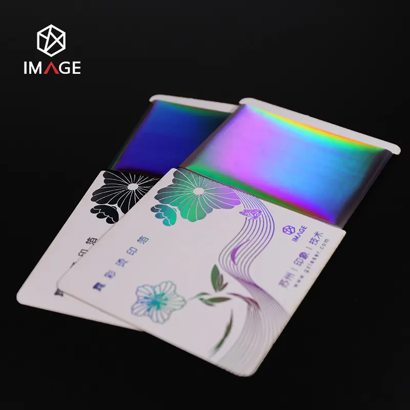 Invisible Color Wallpaper Hologram Hot and Cold Stamping Foil with Eye-catching Design and Good Printability