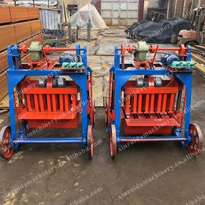 เครื่องทำบล็อคคอนกรีตแบบกลวงเครื่องทำอิฐซีเมนต์แบบเคลื่อนที่ได้ - Product Image 6