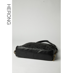 Bolso <span class=keywords><strong>vagabundo</strong></span> de alta calidad con entramado rombal francés para mujer, nuevo bolso de hombro Popular para mujer, cremallera, dos correas - Product Image 5