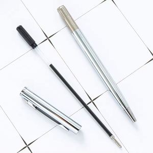 Rose <b>Gold</b> Metal Twist Ball Slim Luxury <b>Pen</b> With Custom Logo - Product Image 5