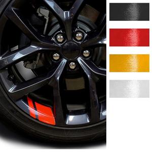 สติกเกอร์สะท้อนแสง PVC สำหรับตกแต่งรถยนต์ ลายขอบล้อ  รับทำโลโก้ตามสั่งจากโรงงาน - Product Image 2