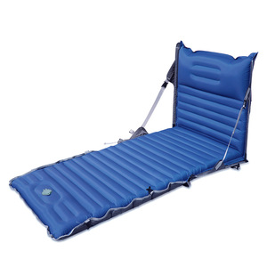 Doppio scopo all'aperto gonfiabile singola persona campeggio tappetino portatile regolabile reclinabile <span class=keywords><strong>letto</strong></span> <span class=keywords><strong>letto</strong></span> con multifunzionalità - Product Image 4
