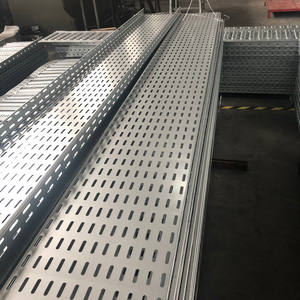 יצרן סיני BESCA מגולוון מגש כבלים סיבים אופטיים מחוררים עם כיסוי מגש כבלים אלומיניום מחירון סולם - Product Image 5