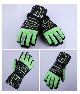 Gants de neige chauds pour <span class=keywords><strong>hiver</strong></span>, imperméable, imprimé personnalisé, pour le Ski et le Skateboard, hommes et femmes - Product Image 6