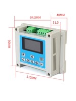 Contrôleur de mouvement programmable à axe unique DKCY110-B44 avec écran LCD pour moteur pas à pas 42/57/86