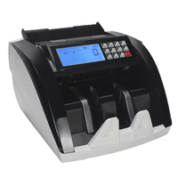 Nouveau modèle grand écran détecteur de faux argent roupie indienne billet de banque compteur de billets de banque détecteur d'argent Machine de comptage d'argent UV/MG