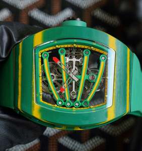 Relojes Mecánicos Automáticos de Lujo para Hombre, Diseño Hueco, Estilo Fibra de Carbono, Espejo de Zafiro, Reloj de Regalo de Alta Calidad - Product Image 2