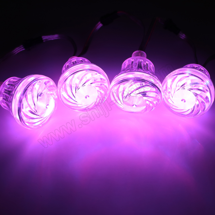 360 Degree Turbo Cabochon Fairground Led Pixel 24v Led Pixel for Amusement Ferris Wheel