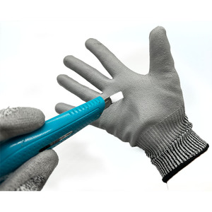 Gant de travail en PU anti-coupure, durable, de qualité supérieure, <span class=keywords><strong>à</strong></span> <span class=keywords><strong>prix</strong></span> d'usine, avec une meilleure adhérence, pour les tâches de jardinage, avec tissu respirant - Product Image 4