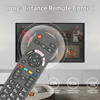 RC42129 para mando a distancia de TV LED Panasonic con botón NETFLIX, 21-30 cm