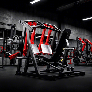 Machine de presse à jambes assise à charge libre, vente en gros directe usine, pour centre sportif commercial, entraînement de force du bas du corps, fitness - Product Image 2