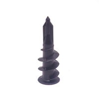 Tornillos autorroscantes con punta de barrena espiral, cabeza ovalada métrica, zincados, M2.5, para paneles de yeso, anclajes de plástico, tornillos de plástico de nylon