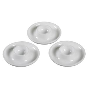 ชุดถ้วยไข่เวสต์มาร์ค ปุนโต 3 ใบ เซรามิกสีขาว สำหรับเสิร์ฟอาหารเช้า - Product Image 1