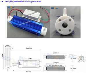 Générateur <span class=keywords><strong>d</strong></span>'<span class=keywords><strong>ozone</strong></span> refroidi par <span class=keywords><strong>air</strong></span> de 10 g, ozoniseur pour purifier l'<span class=keywords><strong>air</strong></span> et l'eau, <span class=keywords><strong>purificateur</strong></span> <span class=keywords><strong>d</strong></span>'eau pour spa et aquarium, pour la maison DGOzone - Product Image 2