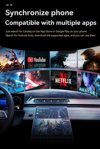 Qualcomm G6125 Octa Core Car AI Box 8G 128GB Wired to <b>Wireless</b> CarPlay Adapter for Netflix - Product Image 5