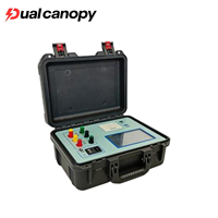 Testeur de rapport de transfert de transformateur numérique automatique portable triphasé alimenté par batterie au lithium intégrée