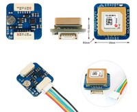Module GPS GNSS MATEK M10Q-5883 QMC5883L avec boussole magnétique 20x20mm pour FPV Multirotor RC Aircraft UAV