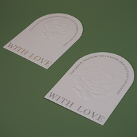 Tarjetas de Exhibición de Uñas con Diseño Personalizado en Relieve con su Logotipo, Tarjetas de Lujo para Collares al por Mayor para Pequeñas Empresas
