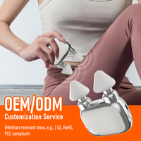 Meilleur vendeur Pistolet de massage de poche à double tête Vibration Percussion Mini pistolet de massage Relaxation musculaire Outil de massage de voyage