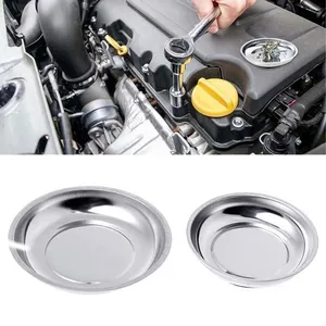 Logo personnalisé Mini bol magnétique en acier inoxydable pièces d'outil plateau douille vis support pour clés/boulons/écrous/petites pièces - Product Image 3