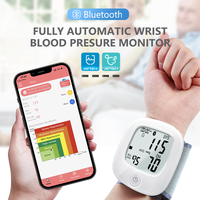Monitor Tekanan Darah Digital Pergelangan Tangan dengan ECG Bluetooth Bertenaga Listrik, Didukung OEM ODM, dari Produsen