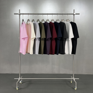 Camiseta de alta calidad, extragrande, con impresión de logotipo personalizado al por mayor, para hombre, 100% algodón, estilo urbano. - Product Image 1
