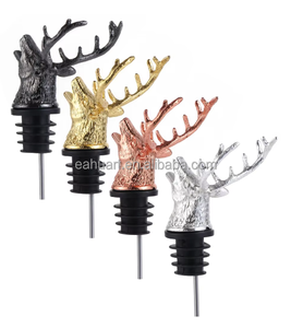 Tappi per Bottiglie di Vino Creativi e Unici a Forma di Cervo, Versatori per Liquori con Testa di Drago per Bar e Casa a Prezzo di Fabbrica - Product Image 3