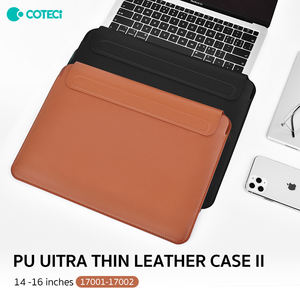 COTECi 2024 Ultra-sottile in pelle sintetica impermeabile Cover protettiva per Notebook custodia custodia per Laptop <span class=keywords><strong>borsa</strong></span> interna per <span class=keywords><strong>Macbook</strong></span> - Product Image 2