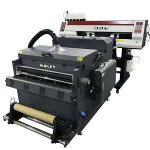 I3200 Kopf digitale Haustier Film Maschine Eindruck T-Shirt Audley Dtf direkt auf Bekleidungs drucker Textil maschinen mit Shake-Pulver