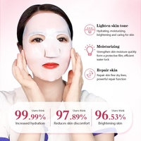 Masque en feuille pour le visage au bio-collagène, vitamine C et centella, hydrogel raffermissant anti-âge, hydratant à l'acide hyaluronique, pour tous types de peaux, coréen