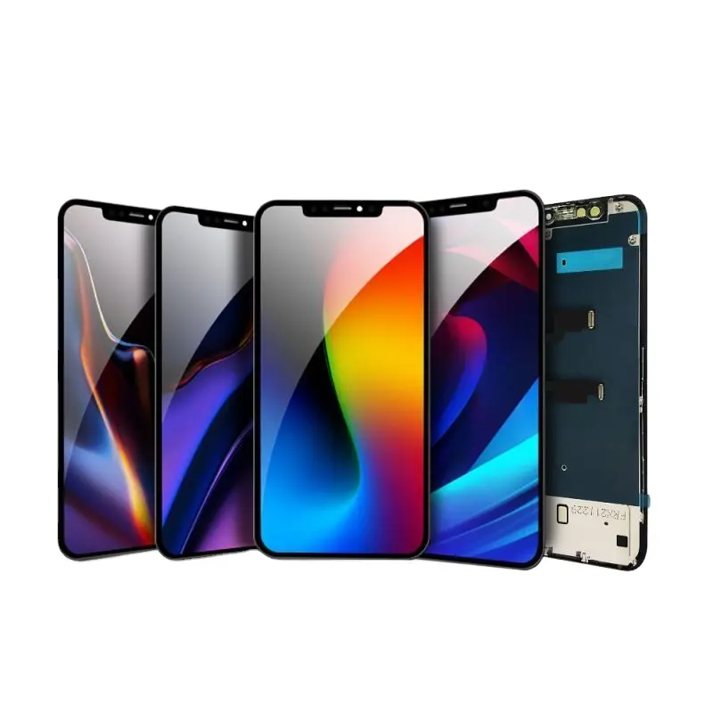 Grosir Pabrik layar jumlah besar JK incell tampilan layar digital lcd pengganti layar ponsel untuk iPhone X XR XS Max ecran HD FHD